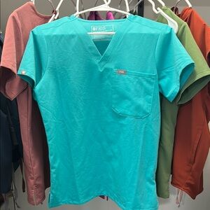 Figs oasis catarina Scrub Top sz XS